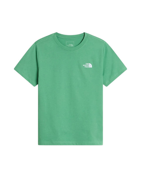 T-shirt verde foglia per bambini The North Face NF0A8F9ZG571 G571 