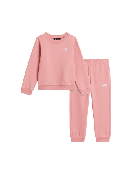 Completo felpa + pantalone rosa per bambina The North Face NF0A8H5CNO91 NO91 