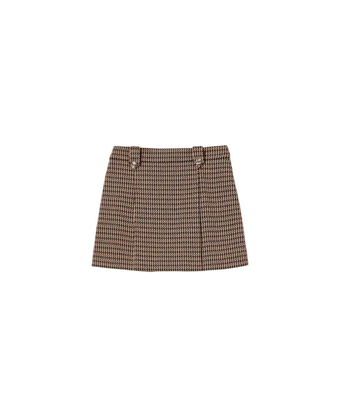Gonna in pied de poule per bambina Twin set 262GJ2091 13819 