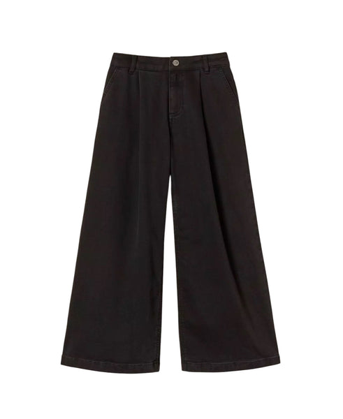 Jeans in denim nero per bambina Twin set 262GJ2240 00006 