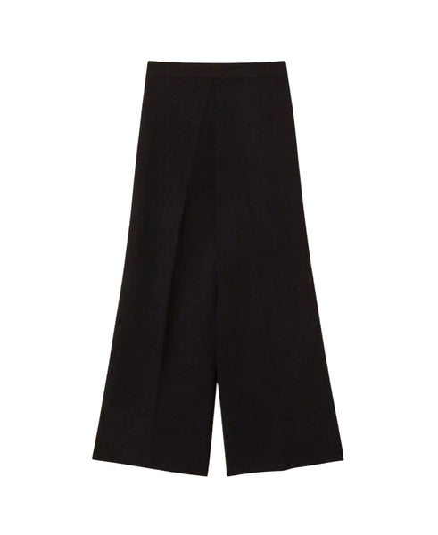 Pantalone nero in maglia  per bambina Twin set 262GJ3033 00006 