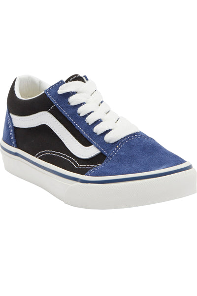 Sneakers blu e nera per bambini Vans VN000CY8NGV1 NINE 