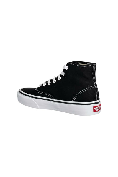 Sneakers caviglia alta neri con lacci bianchi per bambini Vans VN000V93BMW1 BLACK/WHITE 