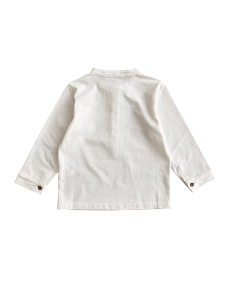 Camicia bianca per neonato e bambino Zhoe & Tobiah 0JE3 1 