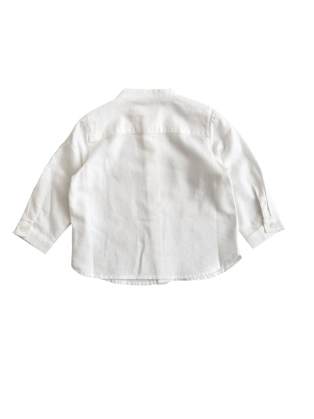 Camicia bianca per neonato e bambino Zhoe & Tobiah HIR3 1 