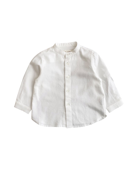 Camicia bianca per neonato e bambino Zhoe & Tobiah HIR3 1 