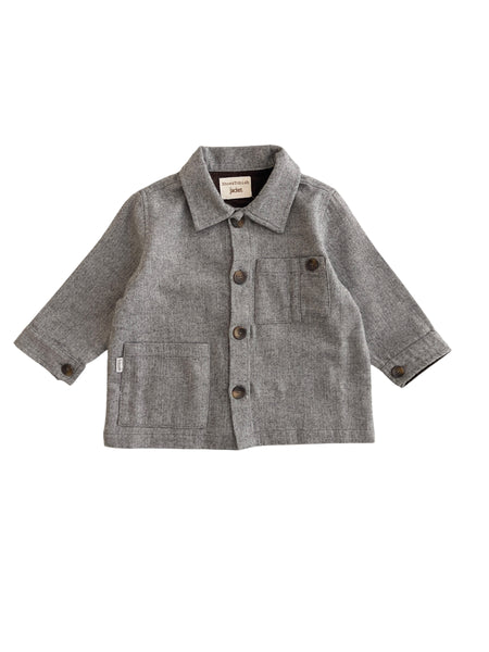 Giacca grigia per neonato e bambino Zhoe & Tobiah HRG4 19 