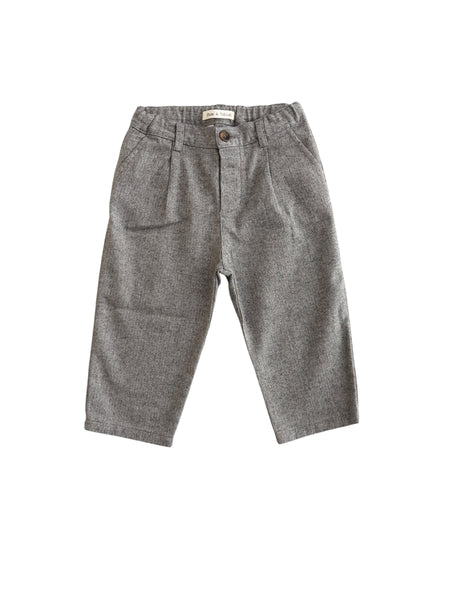 Pantalone grigio per neonato e bambino Zhoe & Tobiah HRG5 19 