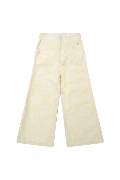 Pantalone panna per neonata e bambina