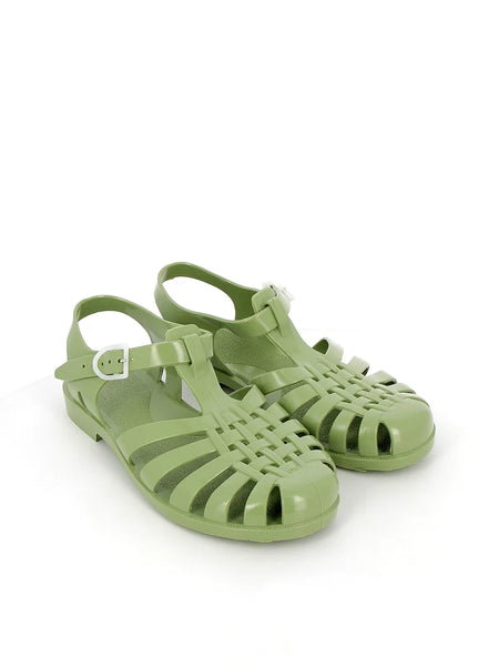Sandali oliva per neonati e bambini