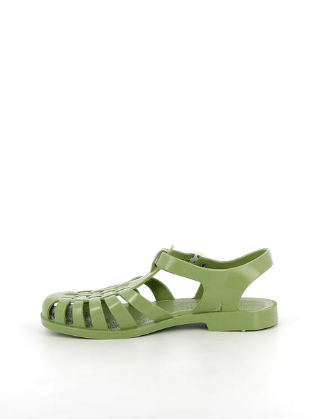 Sandali oliva per neonati e bambini