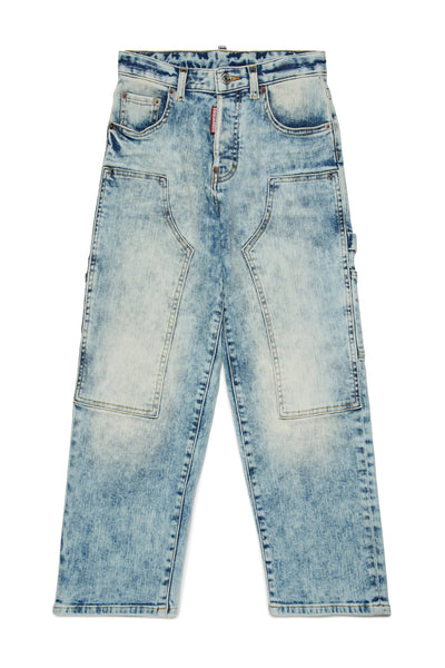 Jeans in denim chiaro per bambino