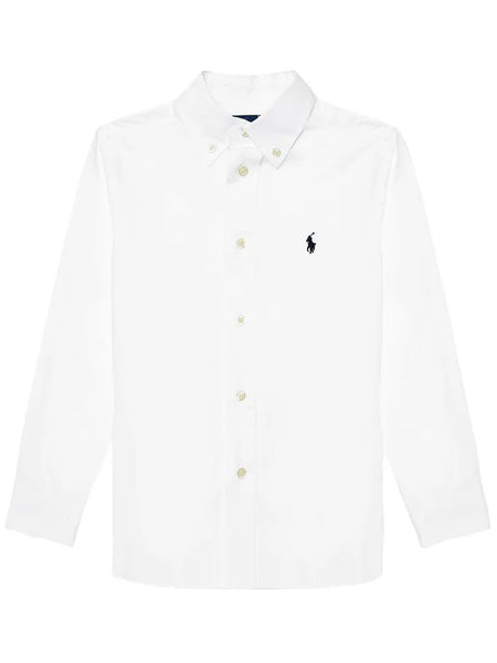 Camicia bianca per neonato e bambino