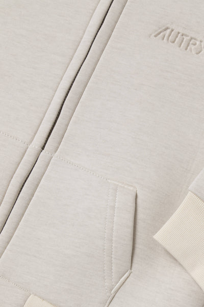 Felpa in neoprene aperta con logo per bambini