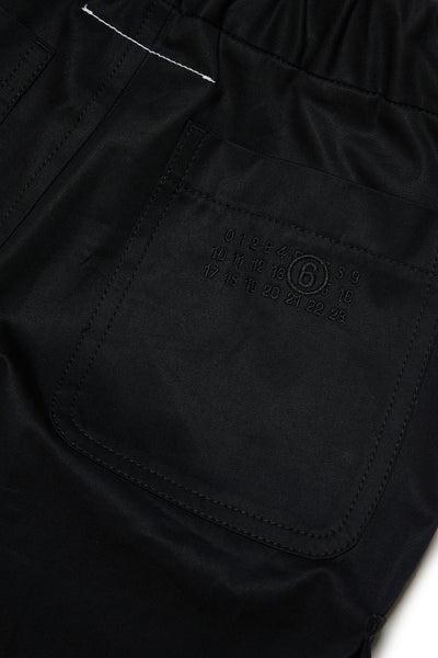 Pantalone cargo nero per bambini