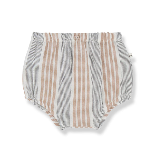 Culotte a righe multicolor per neonati