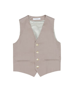 Gilet beige per bambino