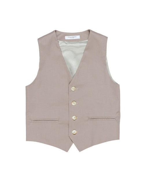 Gilet beige per bambino