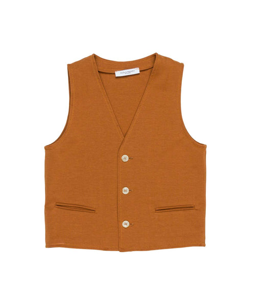 Gilet cappuccino per bambino