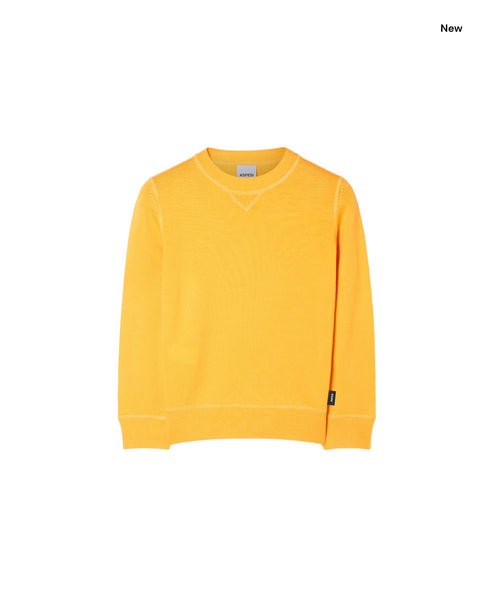 Maglia tricot giallo sole per bambini