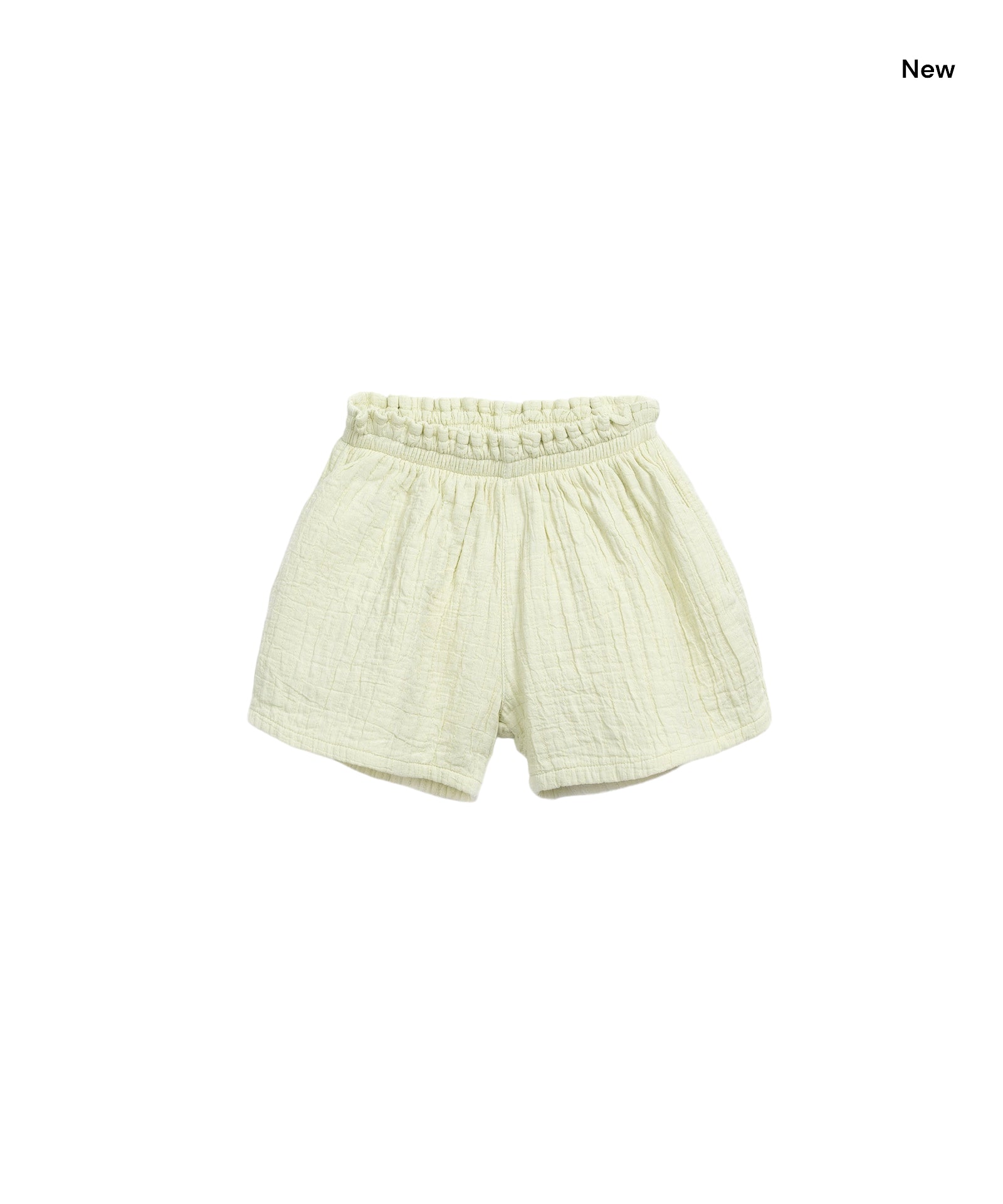 Short verde chiaro per bambina