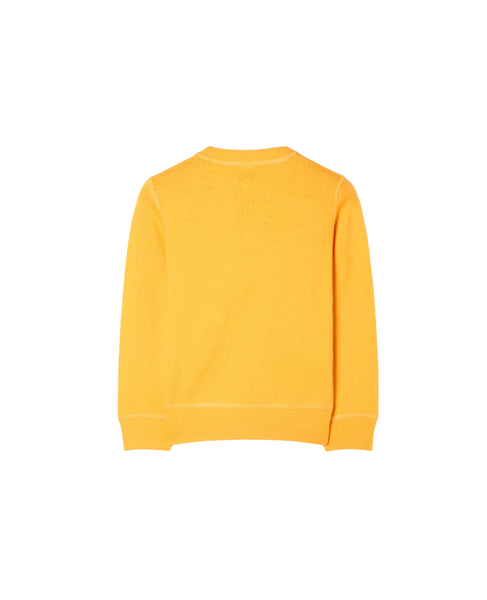 Maglia tricot giallo sole per bambini