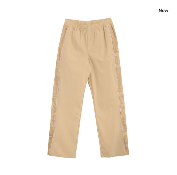 Pantalone sabbia con logo per bambina