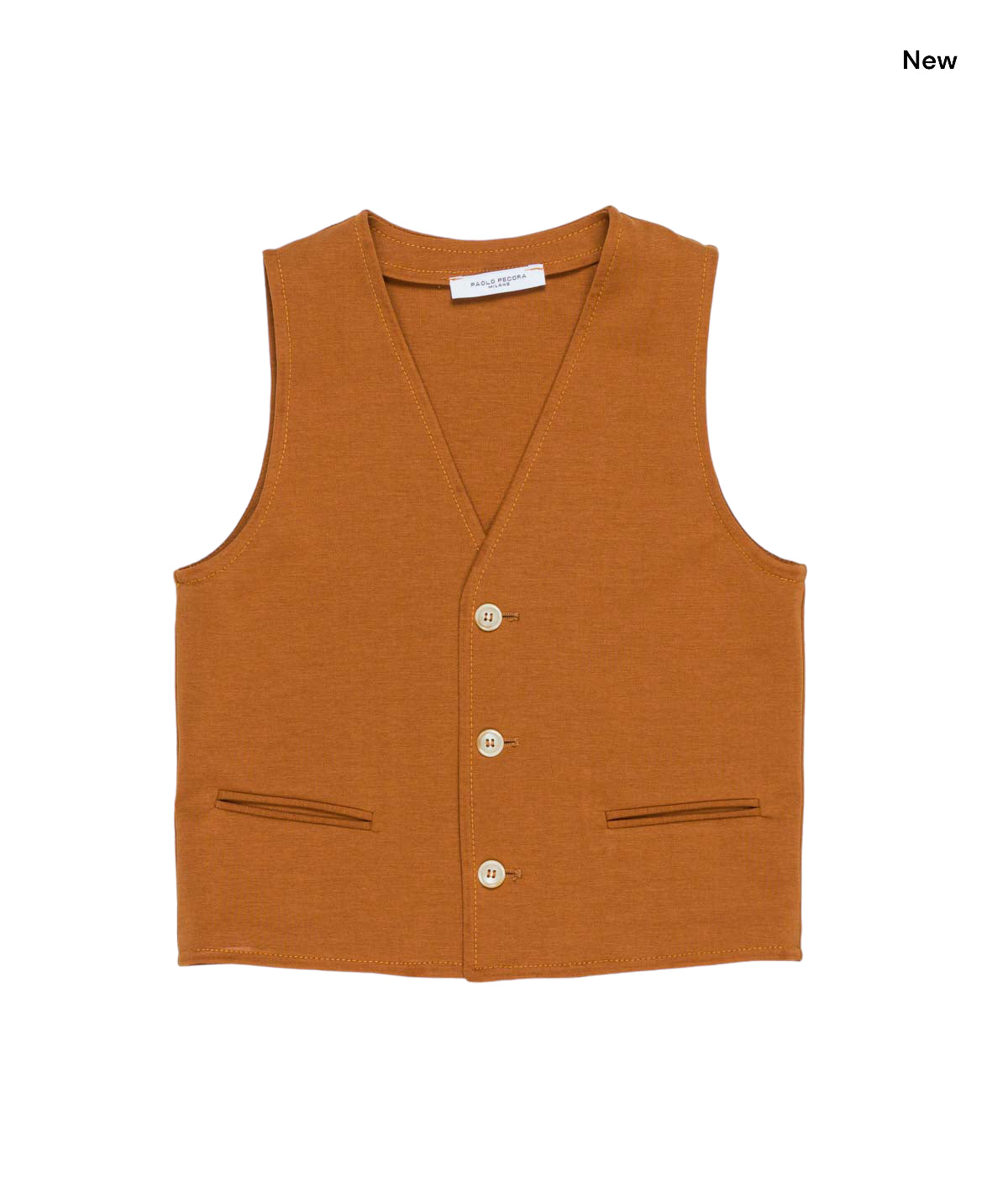 Gilet cappuccino per bambino