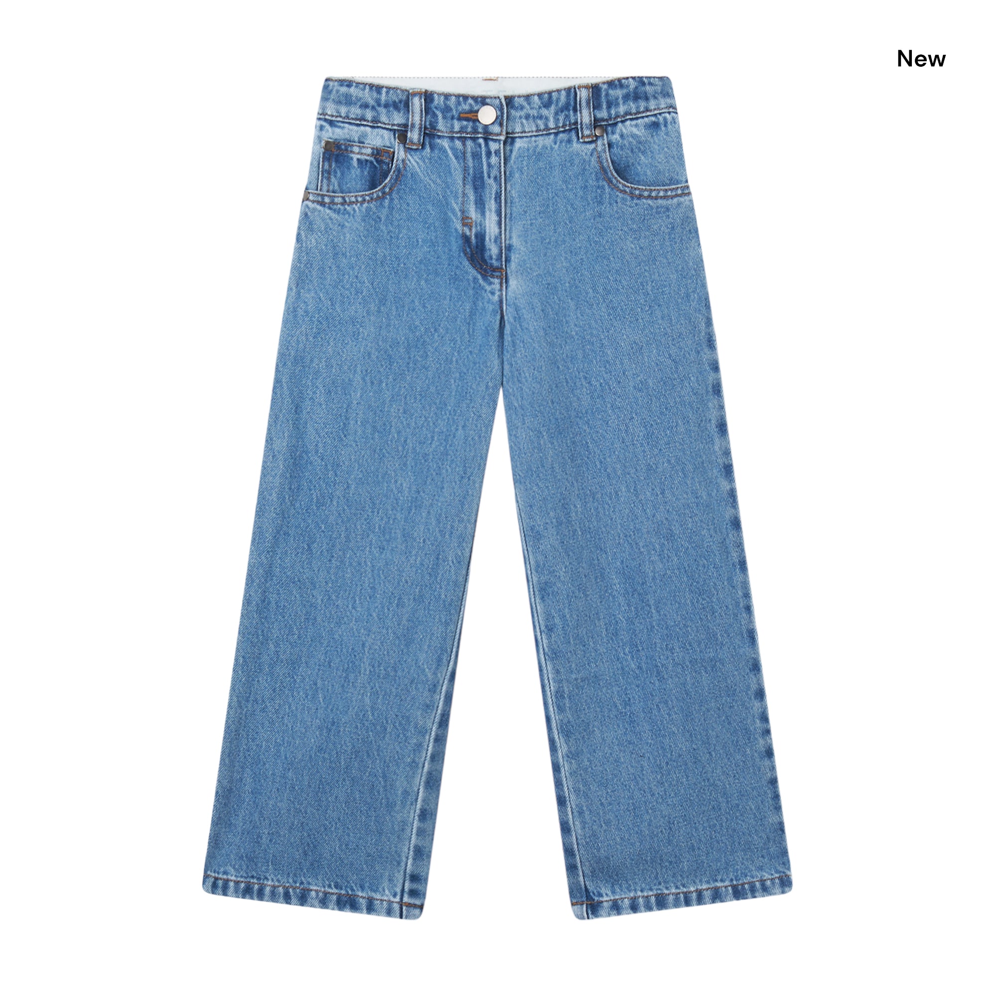 Jeans in denim blu per bambina