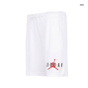 Bermuda bianco con logo per bambino
