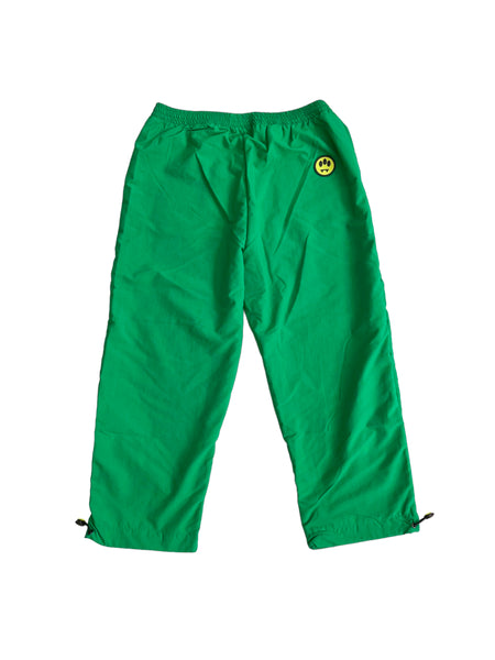 Pantalone verde in nylon per bambini