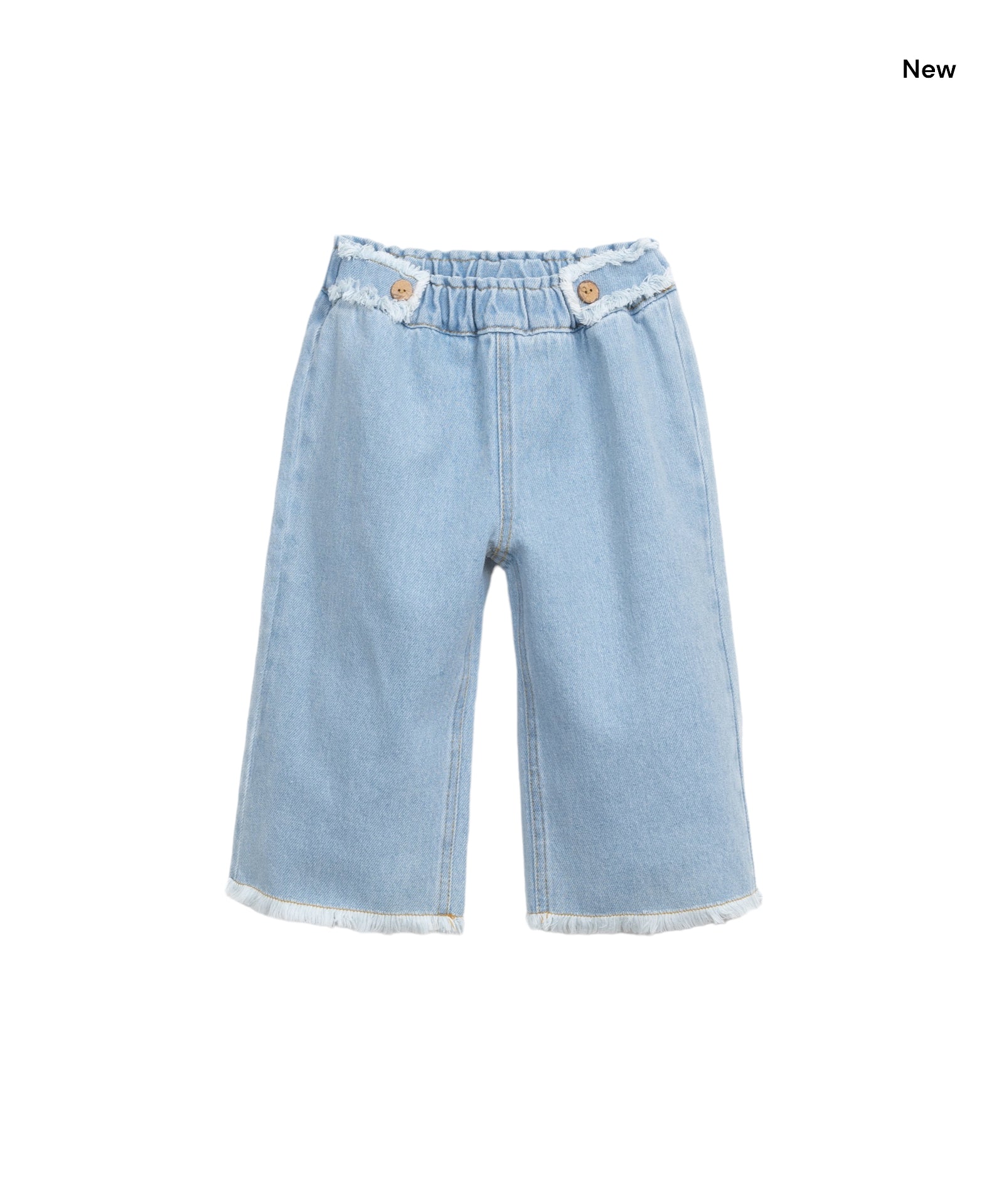 Jeans in denim chiaro per bambina