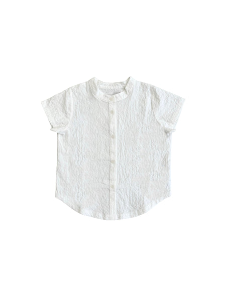 Camicia bianca per neonato e bambino