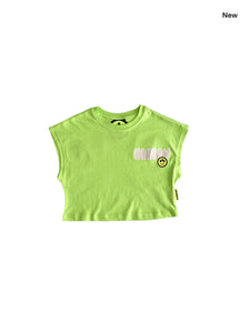 T-shirt cropped cedro per bambina