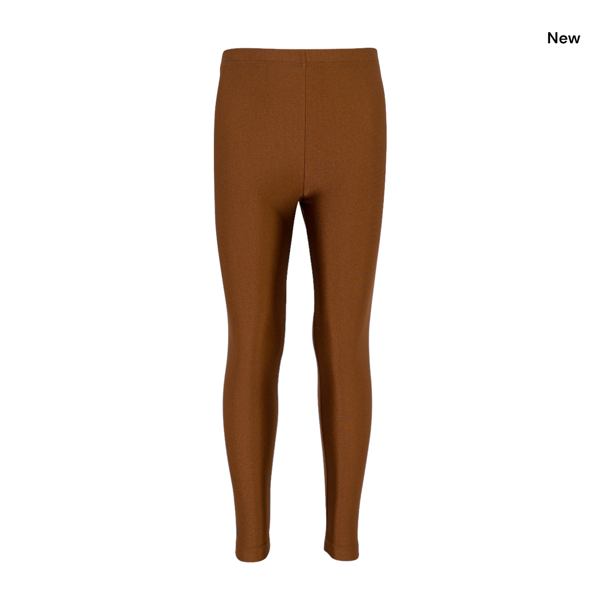 Leggings bronzo per bambina