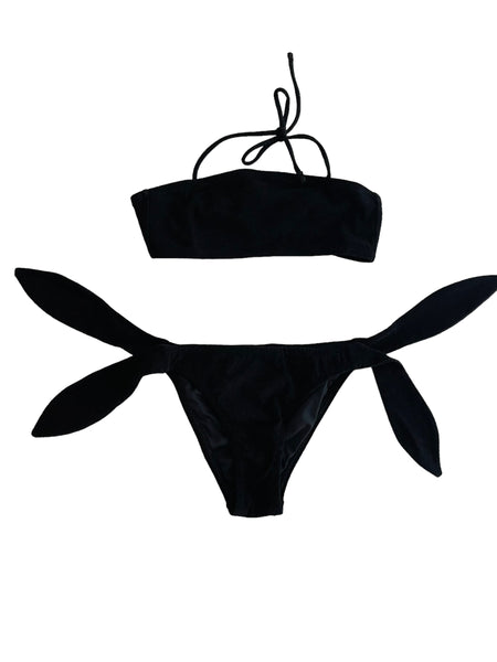 Bikini nero per bambina