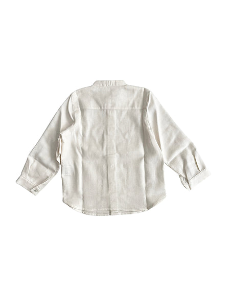 Camicia panna per neonato e bambino