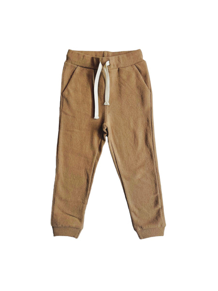 Pantalone cammello in maglia per bambini