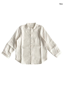 Camicia panna per neonato e bambino