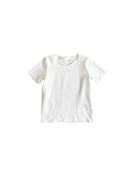 T-shirt bianca per neonati e bambini