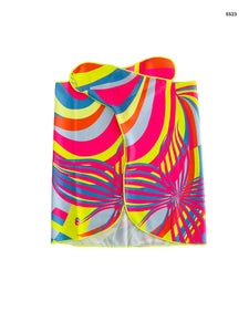 Pareo fantasia multicolor per bambina