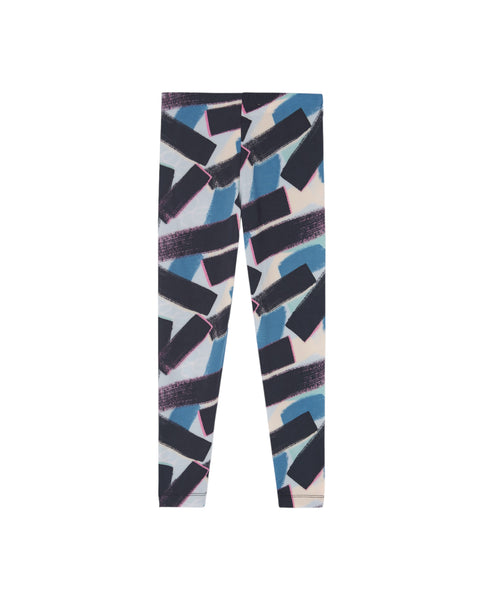 Leggings elasticizzato con stampa all over per bambina