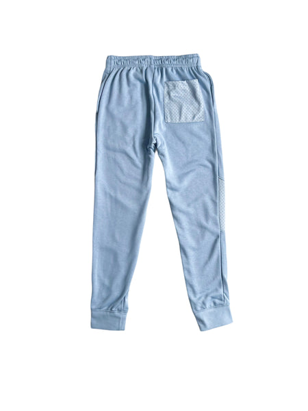 Pantalone in felpa avio con logo per bambino