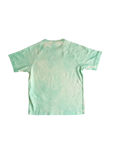 T-shirt effetto marmorizzato con logo per bambino