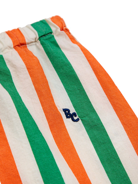 Pantalone a righe multicolor per neonati