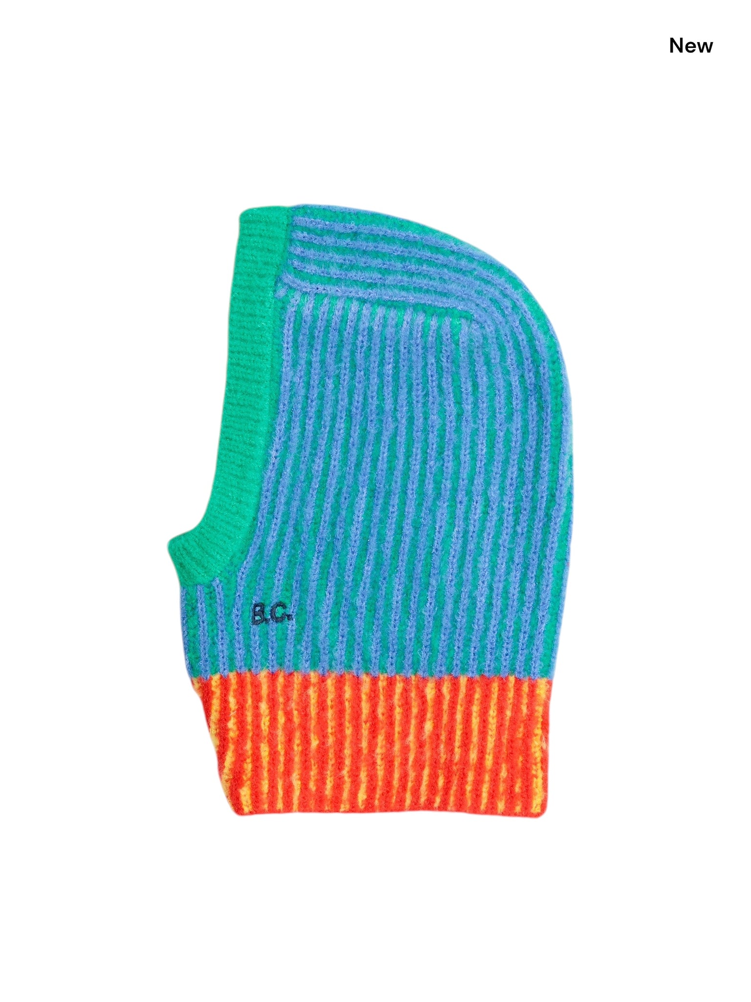 Balaclava color block multicolor per bambini