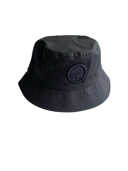 Cappello alla pescatora blu con logo per bambino