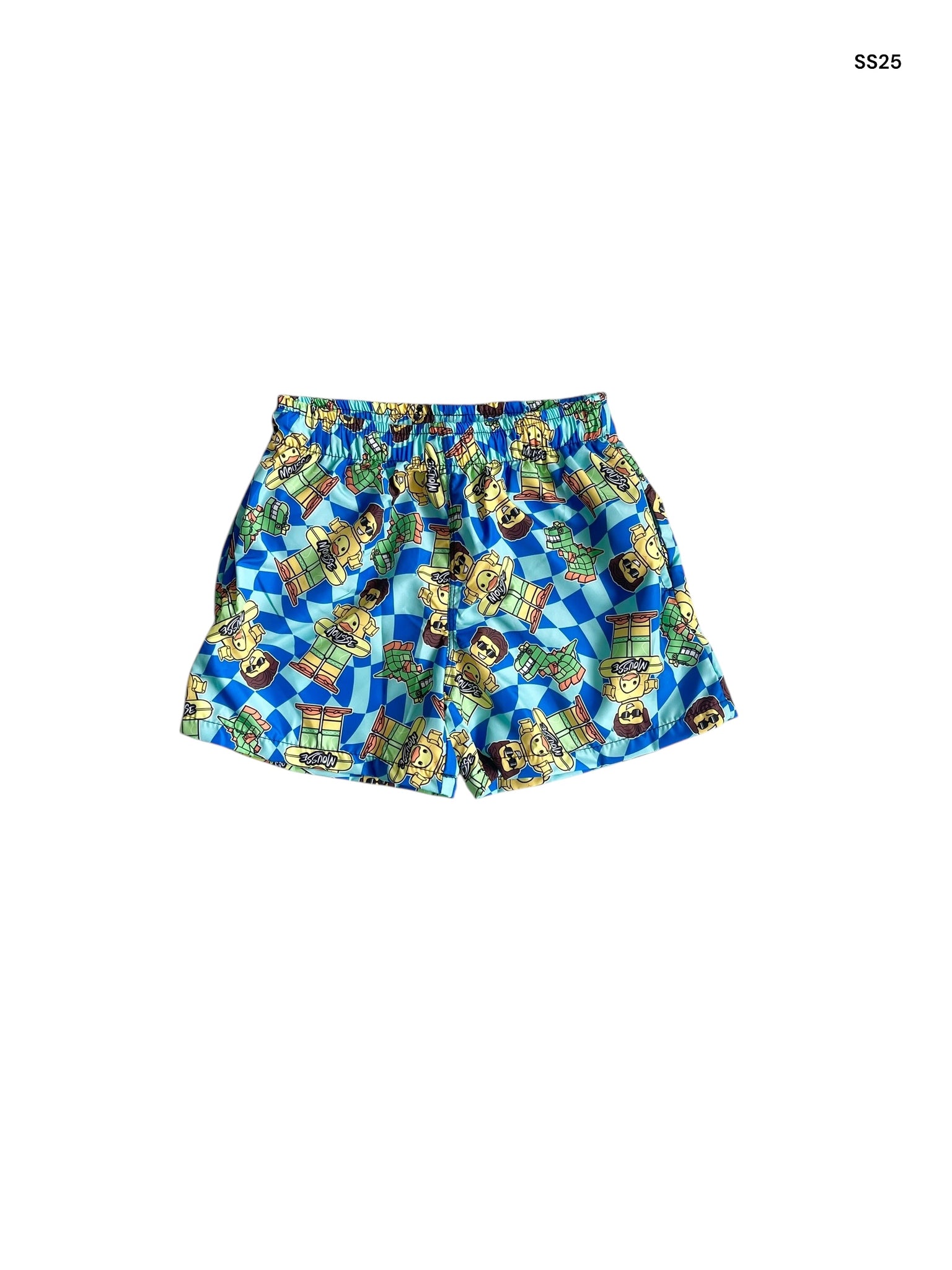 Costume multicolor con stampa all over per neonato e bambino