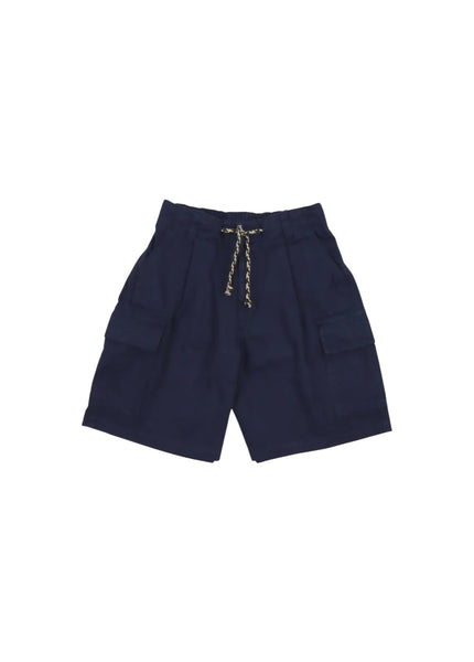Bermuda cargo blu navy per bambino