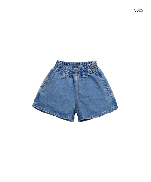 Short in denim per bambina